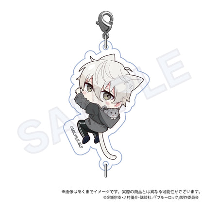ブルーロック_トレーディングつながるチャーム ひっつきにゃんver.【BOX】