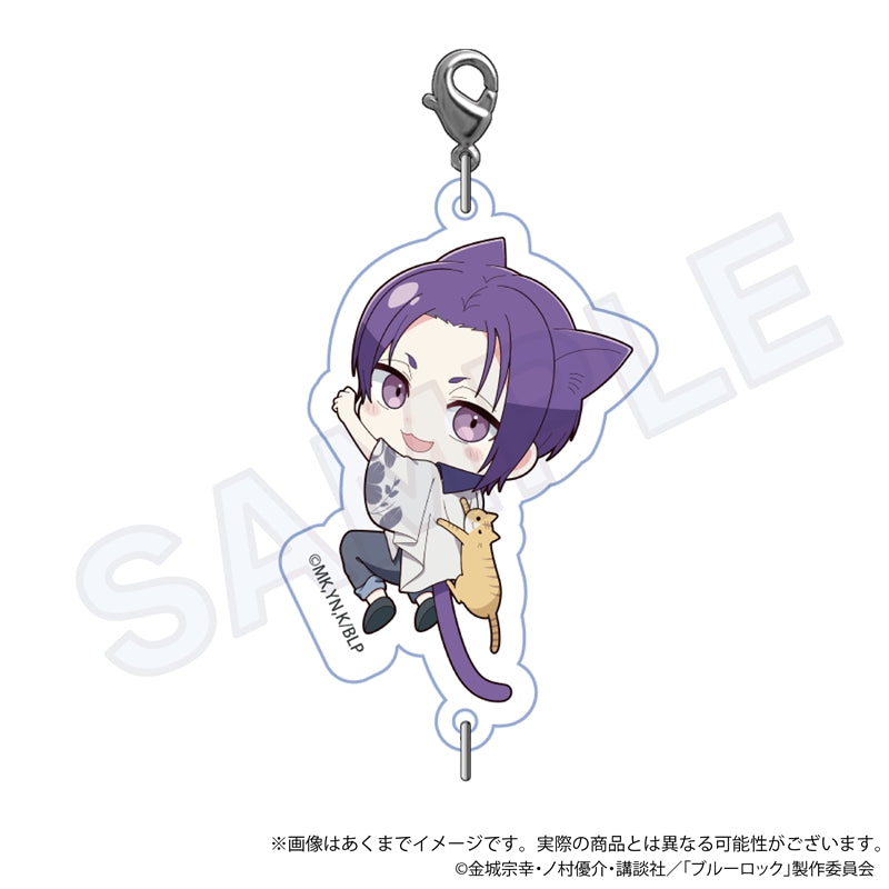 ブルーロック_トレーディングつながるチャーム ひっつきにゃんver.【BOX】
