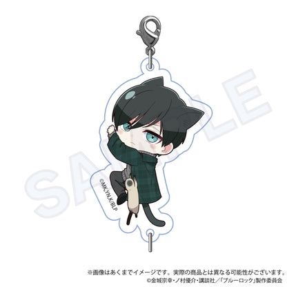 ブルーロック_トレーディングつながるチャーム ひっつきにゃんver.【BOX】