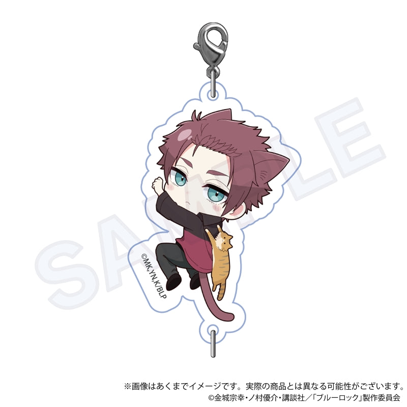 ブルーロック_トレーディングつながるチャーム ひっつきにゃんver.【BOX】