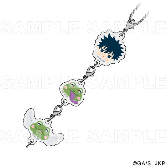 呪術廻戦_恵と式神これくしょん 3連アクリルキーホルダー 蝦蟇&不知井底