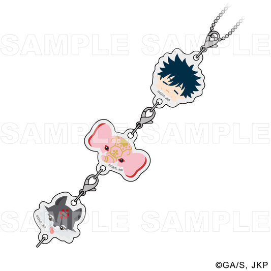 呪術廻戦_恵と式神これくしょん 3連アクリルキーホルダー 満象&玉犬・渾