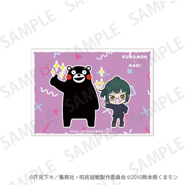 呪術廻戦_アクリルマグネット くまモンといっしょver. 禪院真希