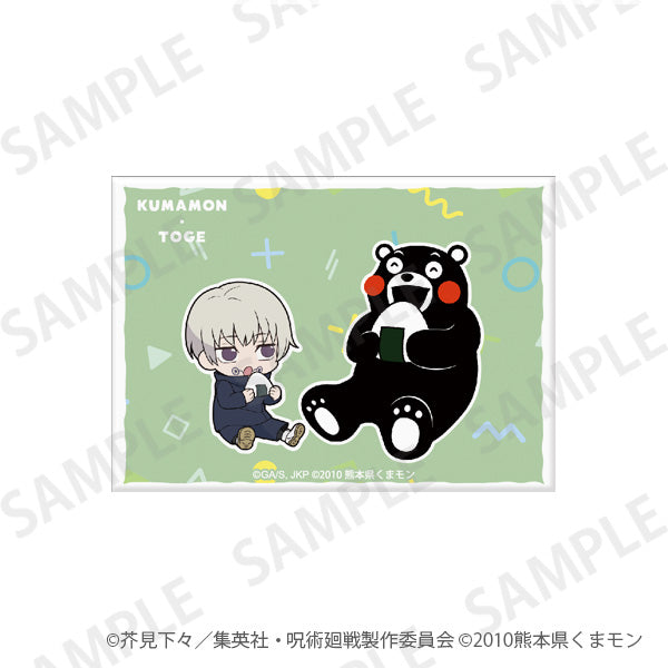 呪術廻戦_アクリルマグネット くまモンといっしょver. 狗巻棘