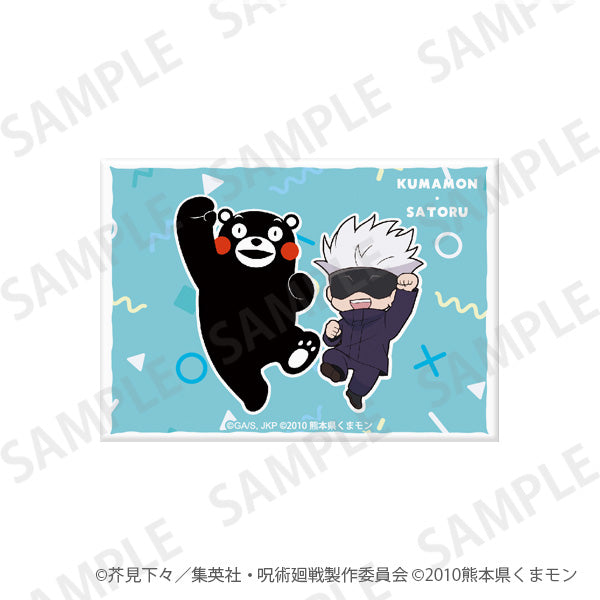 呪術廻戦_アクリルマグネット くまモンといっしょver. 五条悟