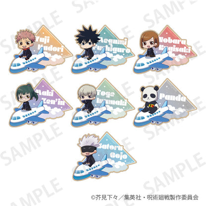 呪術廻戦_トラベルステッカー 飛行機ver. パンダ