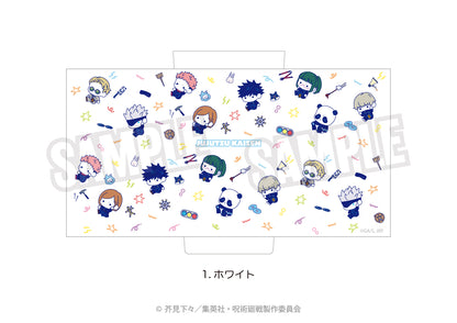 呪術廻戦_ステンレスサーモタンブラー（ぷにきゅ～と）01.ホワイト