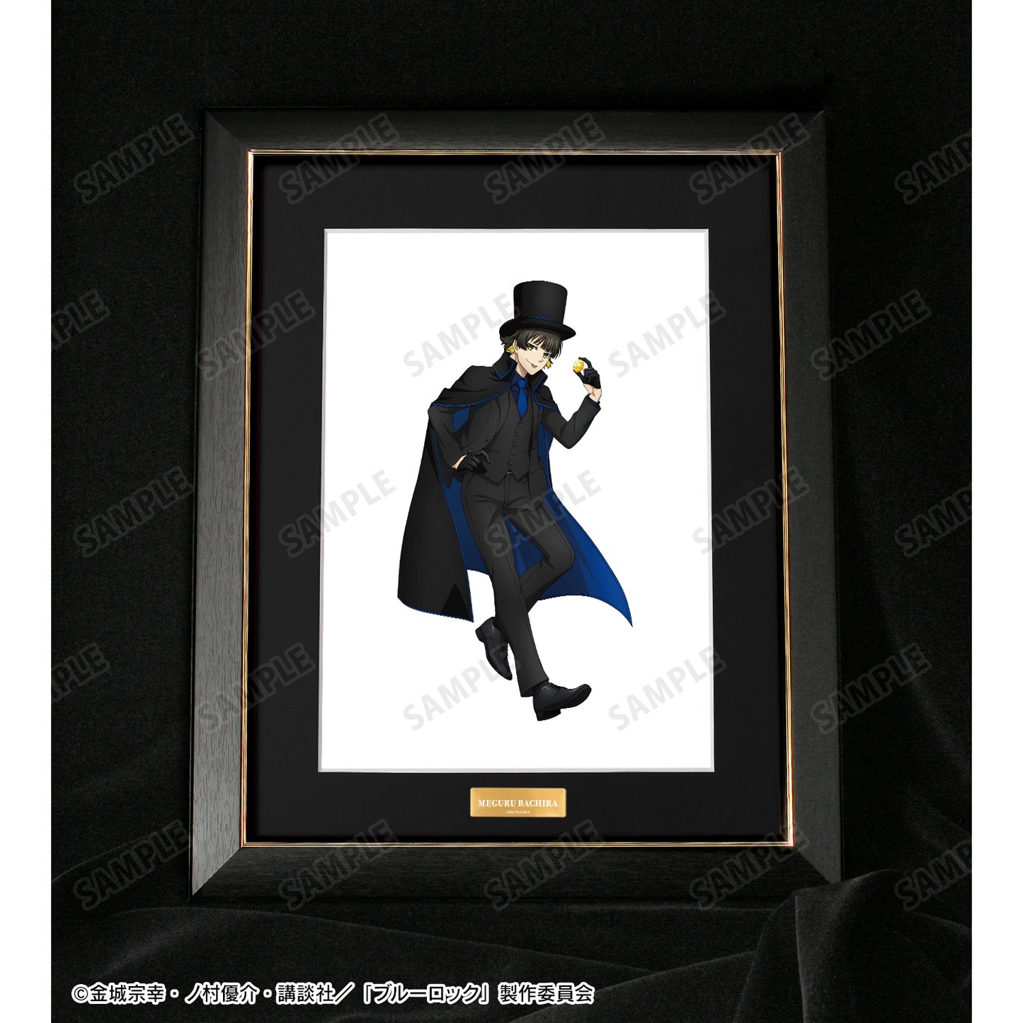 ブルーロック_描き下ろし 蜂楽 廻 怪盗団ver. キャラファイングラフ