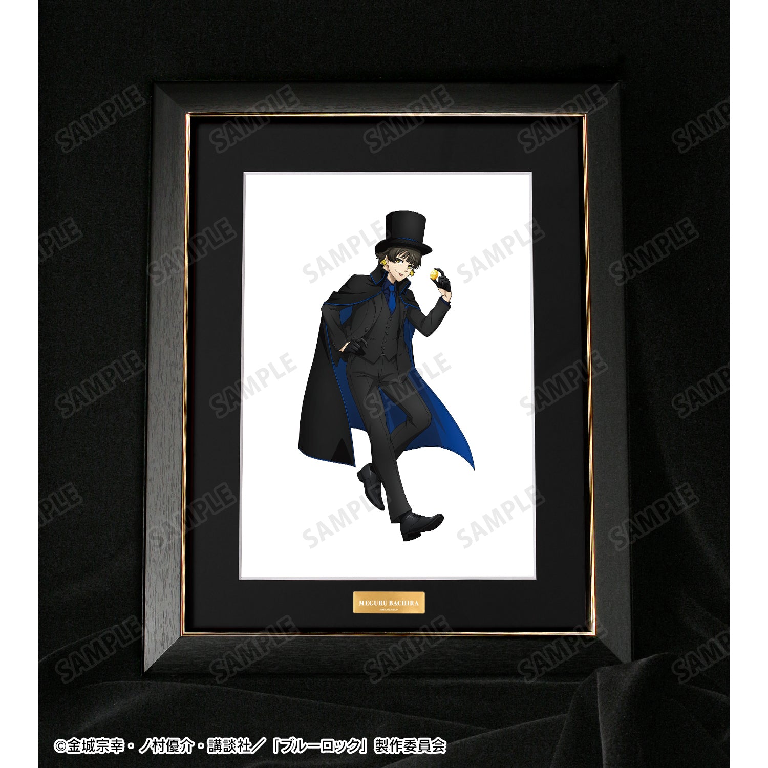 ブルーロック_描き下ろし 蜂楽 廻 怪盗団ver. キャラファイングラフ