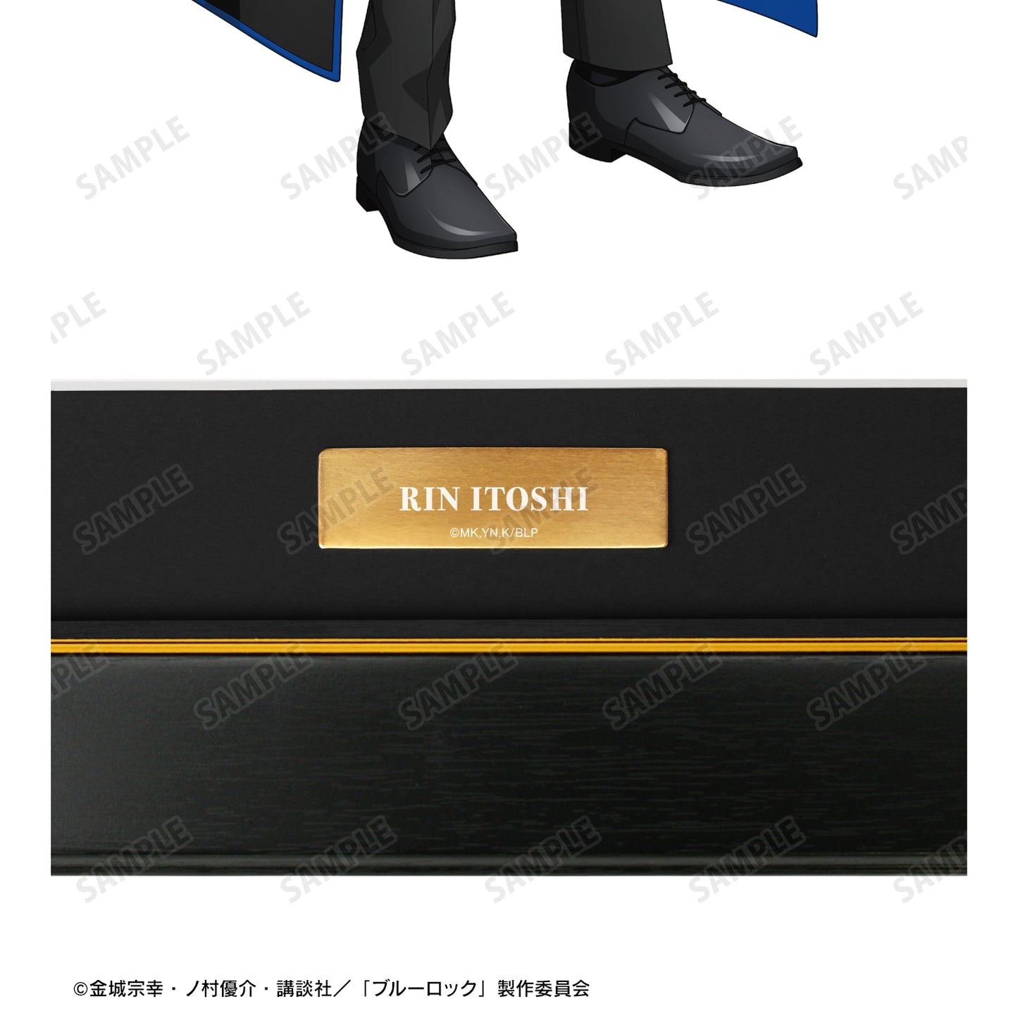 ブルーロック_描き下ろし 糸師 凛 怪盗団ver. キャラファイングラフ