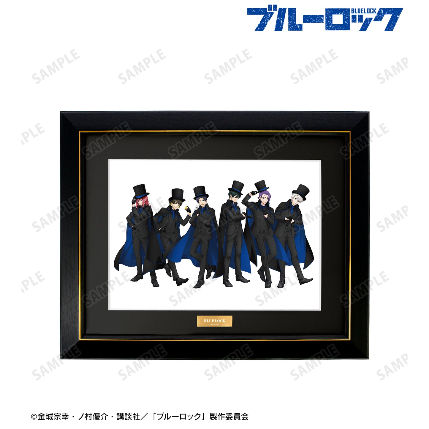 ブルーロック_描き下ろし 集合 怪盗団ver. キャラファイングラフ