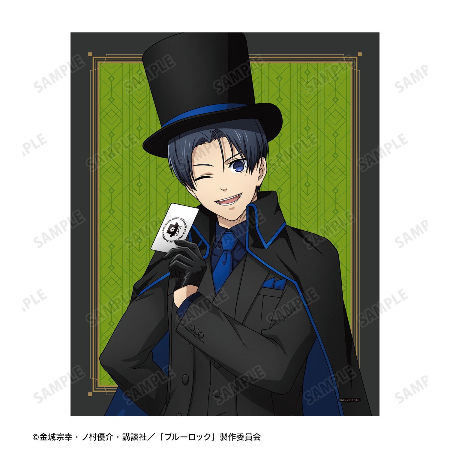 ブルーロック_描き下ろし 潔 世一 怪盗団ver. キャンバスボード