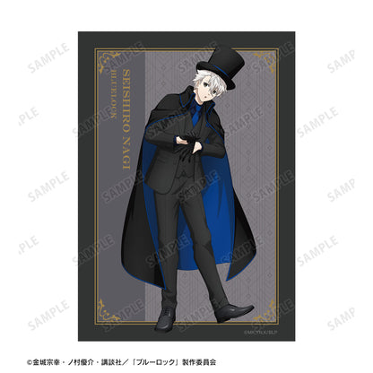 ブルーロック_描き下ろし 凪 誠士郎＆御影 玲王＆糸師 凛 怪盗団ver. ブロマイド3枚セット