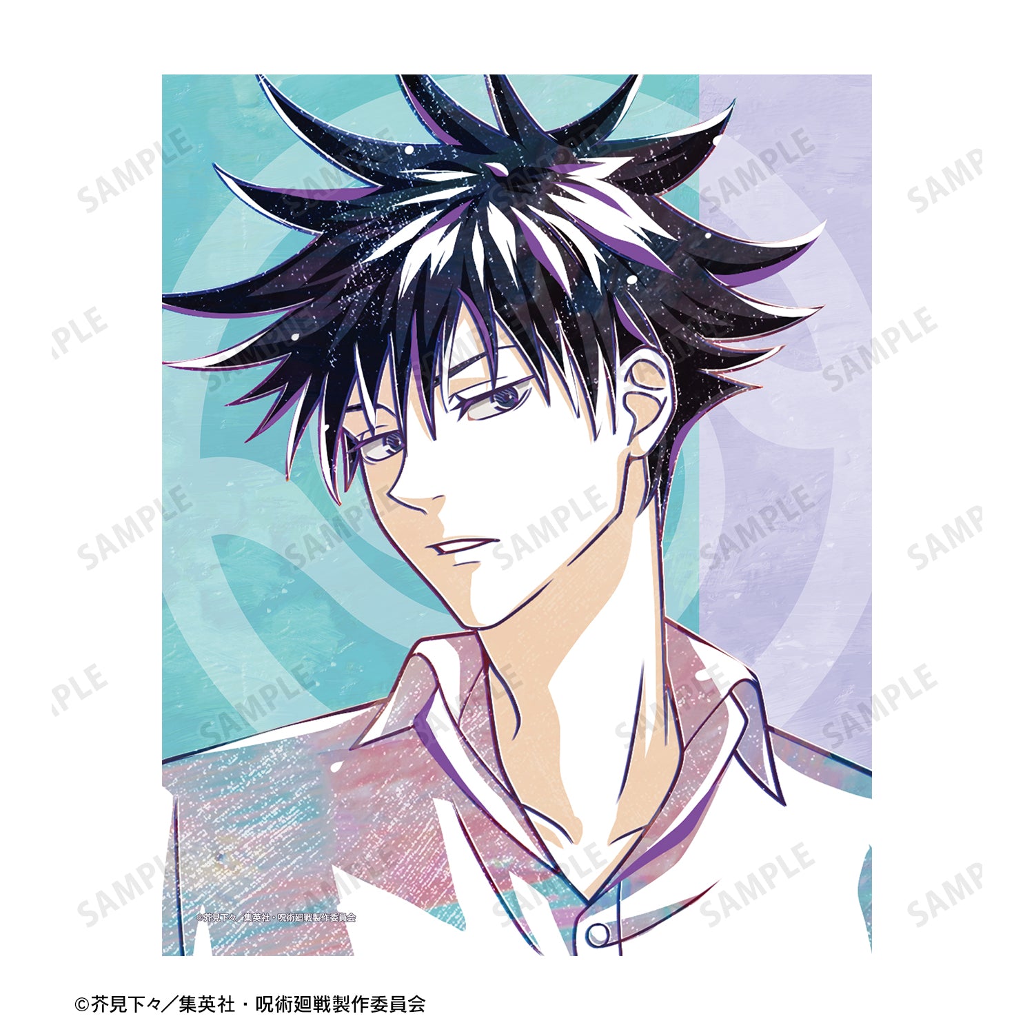 呪術廻戦_伏黒 恵 Ani-Art キャンバスボード