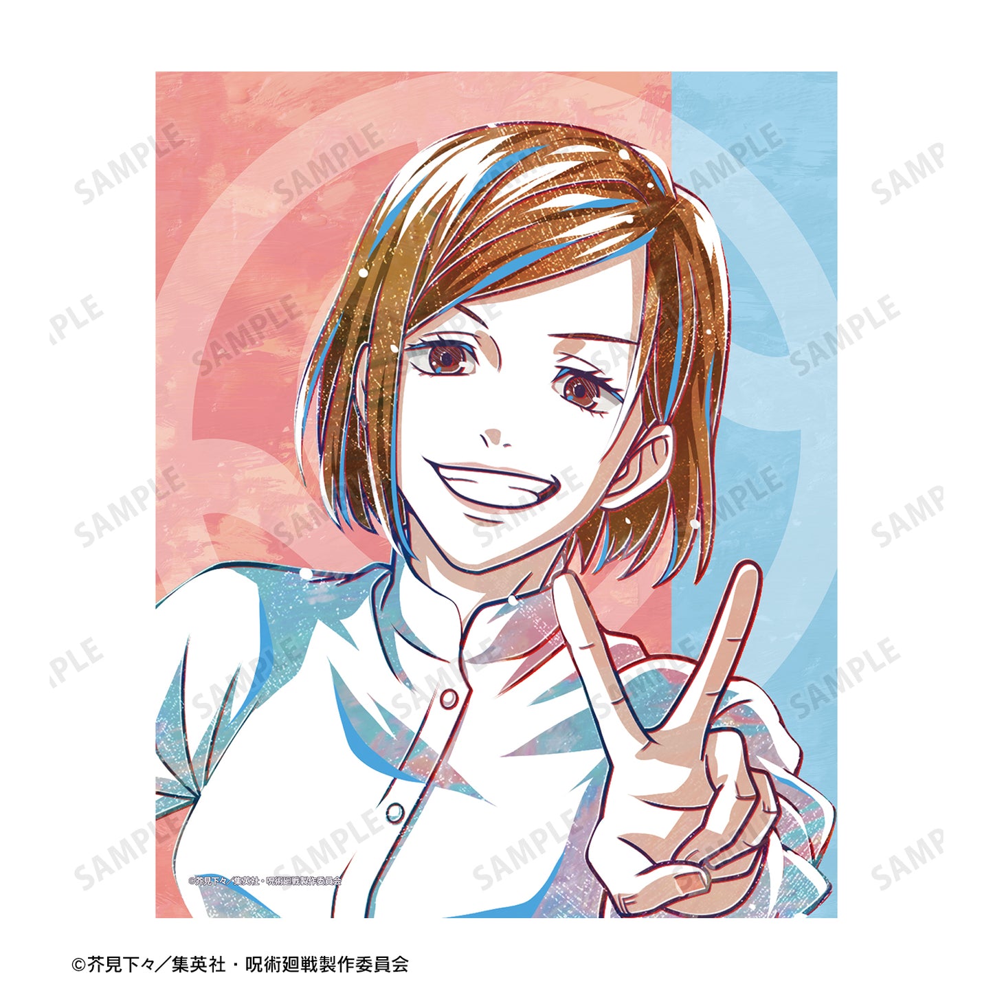 呪術廻戦_釘崎野薔薇 Ani-Art キャンバスボード