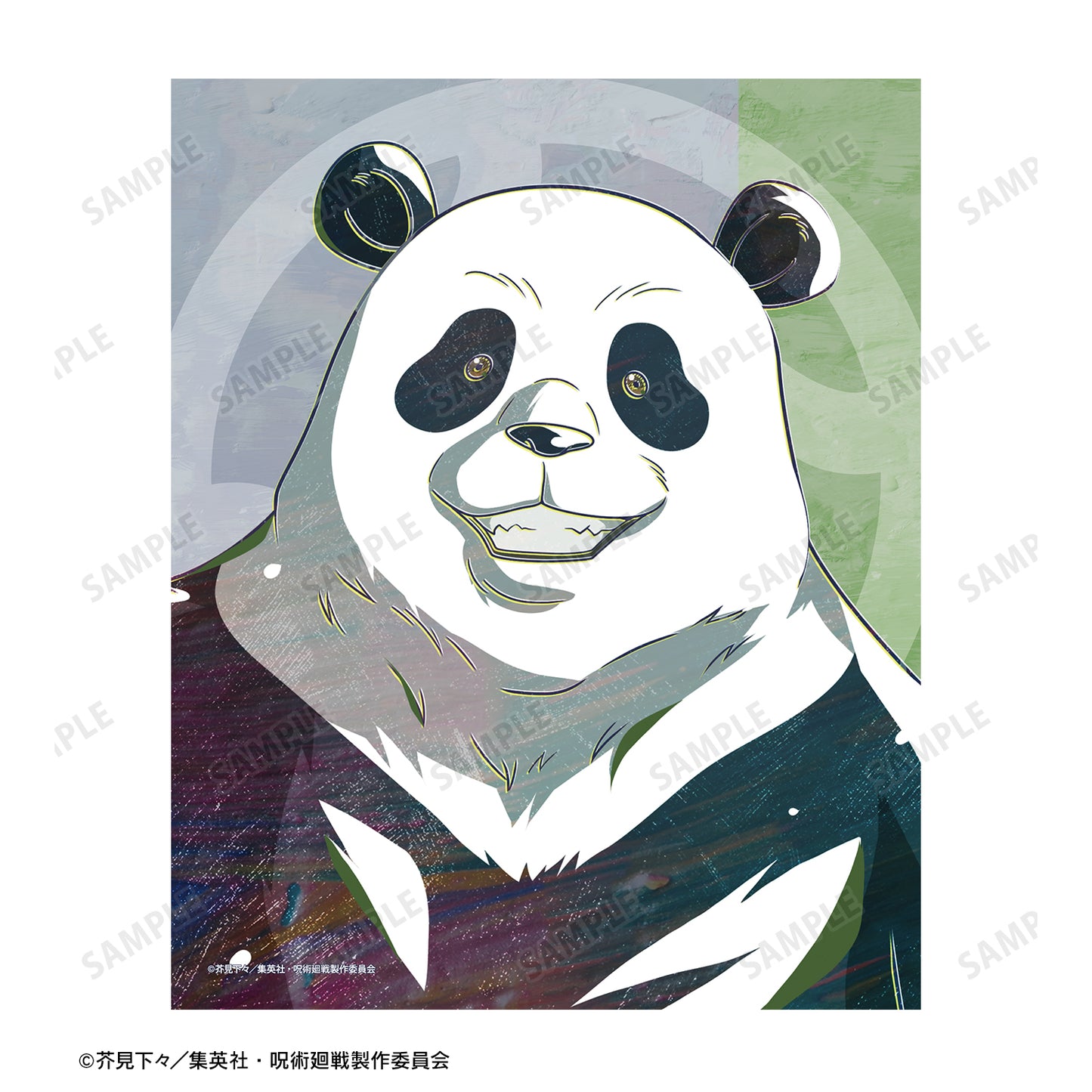 呪術廻戦_パンダ Ani-Art キャンバスボード