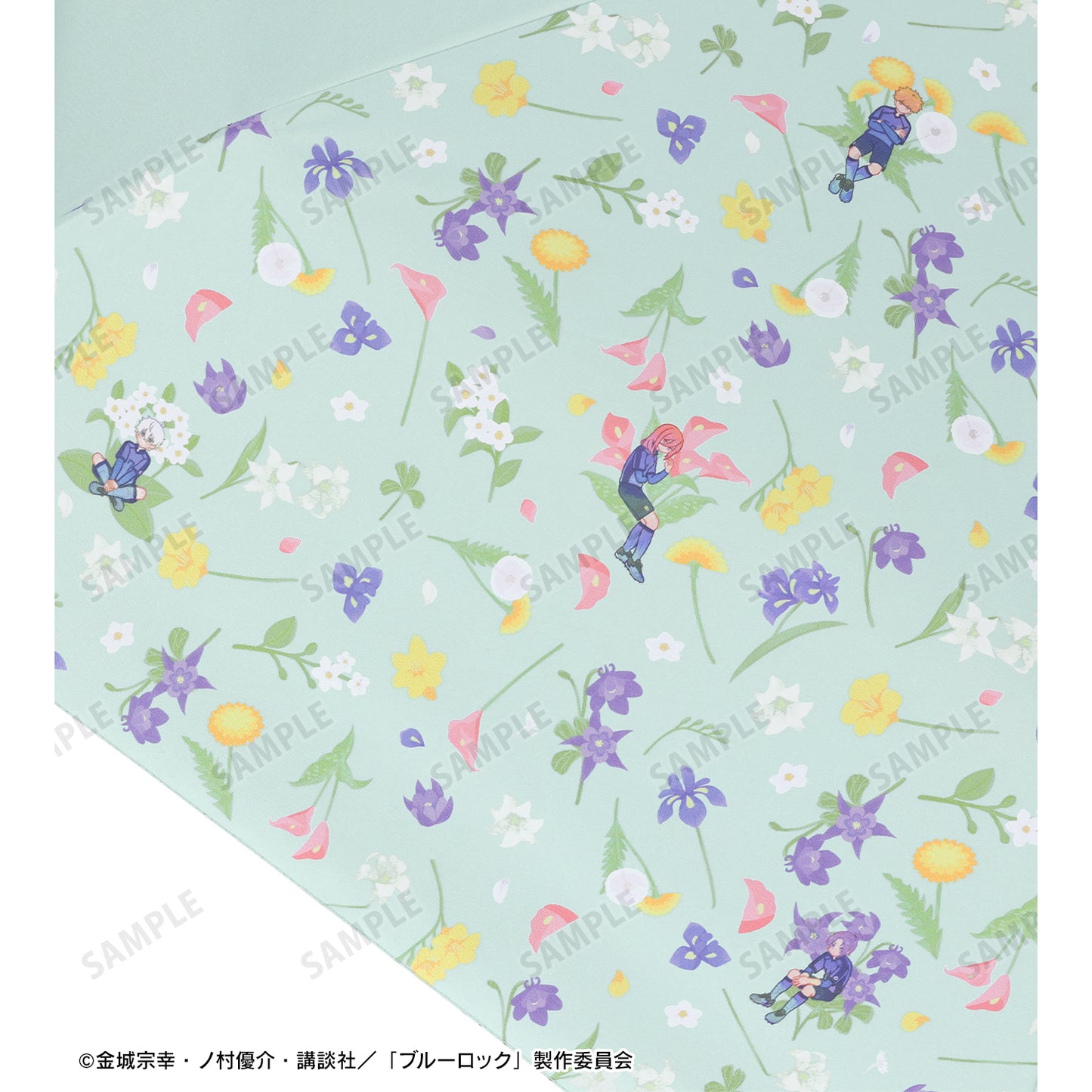 ブルーロック_集合 Botania 折りたたみ傘