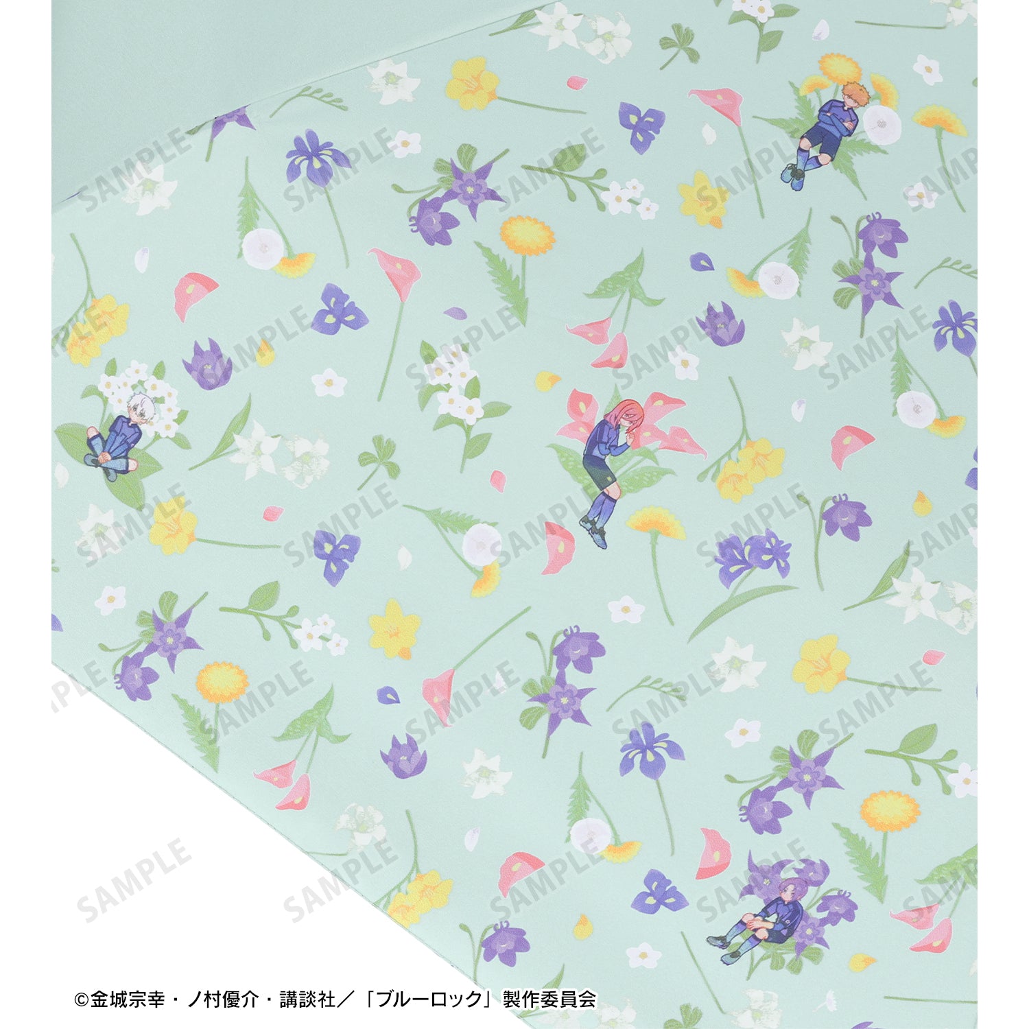 ブルーロック_集合 Botania 折りたたみ傘