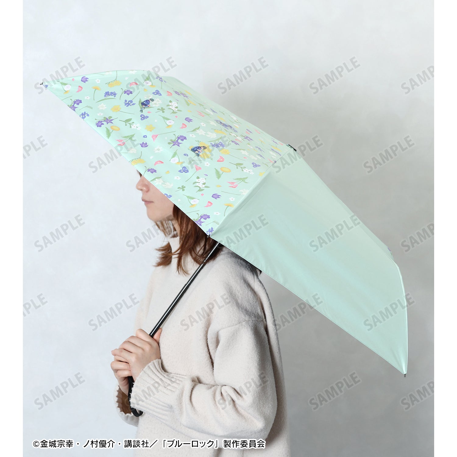 ブルーロック_集合 Botania 折りたたみ傘