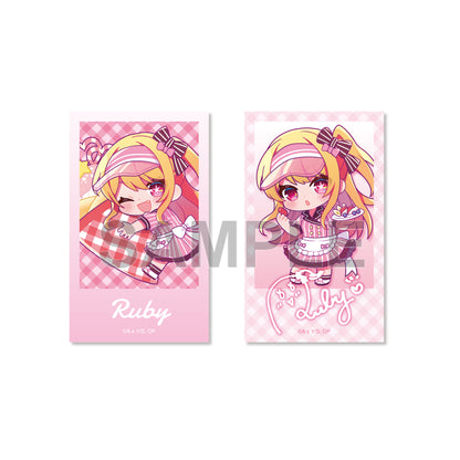 【推しの子】_ミニブロマイドホルダーセット ルビー クレープver.