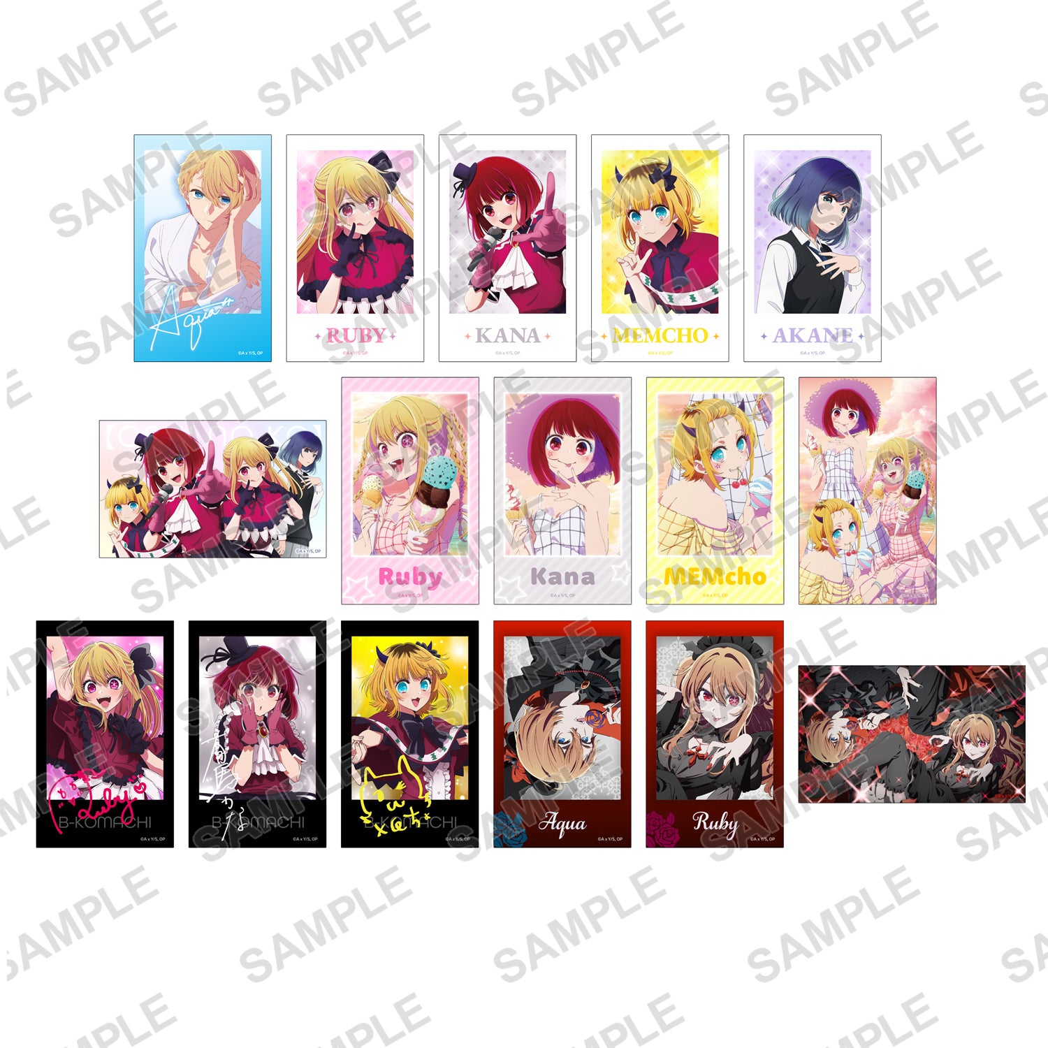 【推しの子】_ミニブロマイドコレクション ver.3【コンプリートBOX】