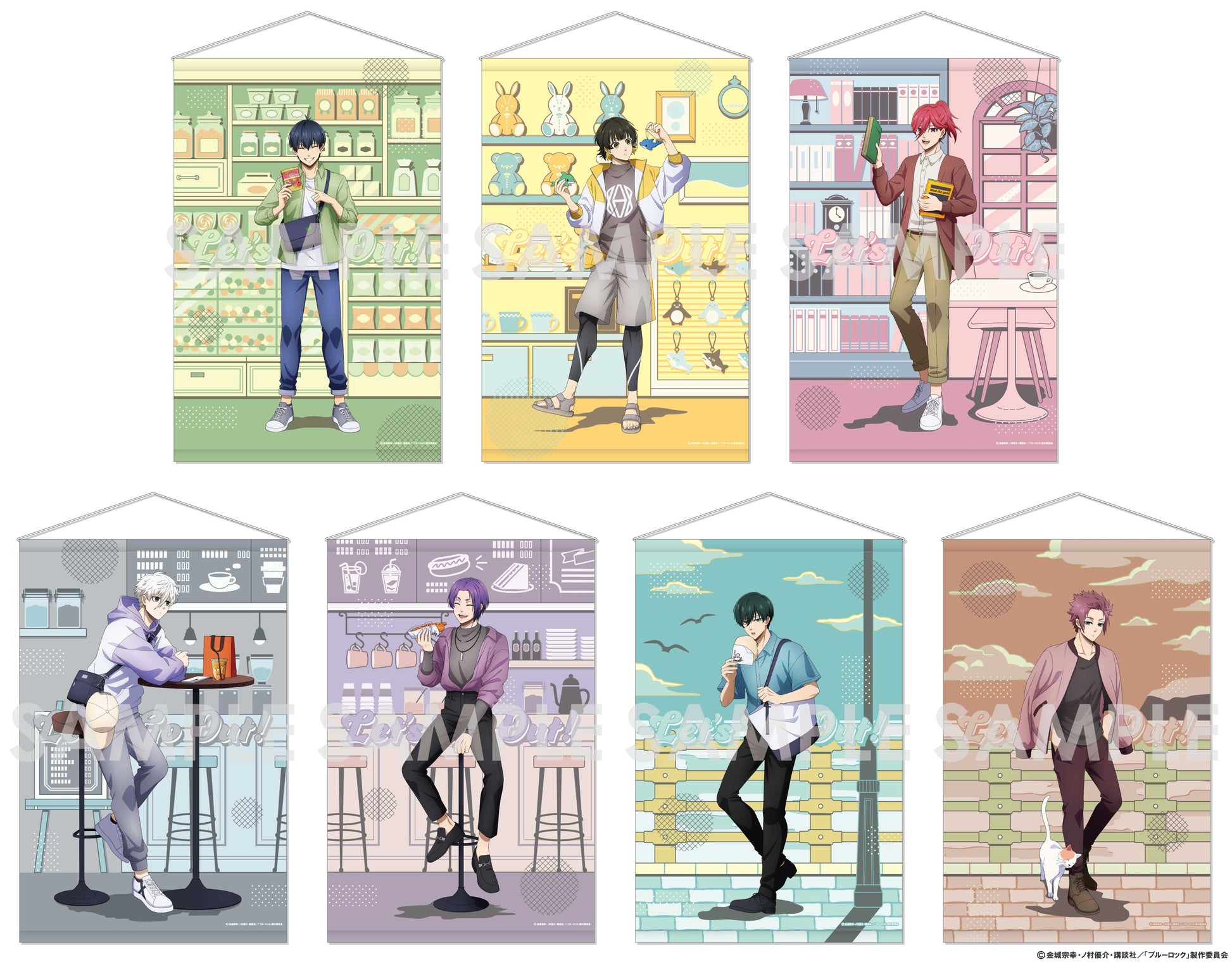 ブルーロック_タペストリー～Let's Go Out! 2～ 1.潔 世一