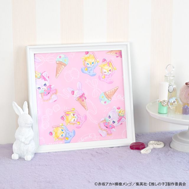 【推しの子】_MAKIコラボ ハンドタオル（アイ・アクア・ルビー）