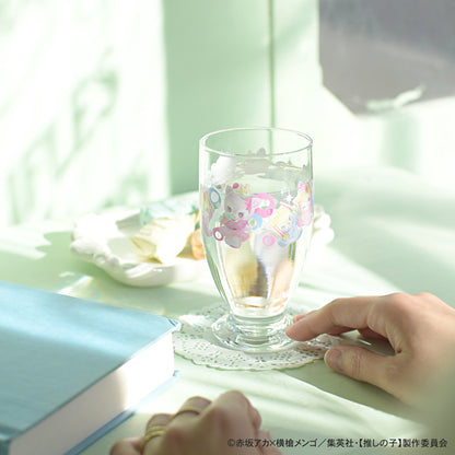 【推しの子】_MAKIコラボ アデリアレトロ台付グラス（アイ・アクア・ルビー）