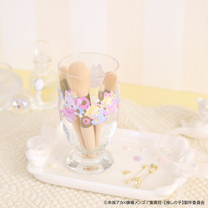 【推しの子】_MAKIコラボ アデリアレトロ台付グラス（アイ・アクア・ルビー）