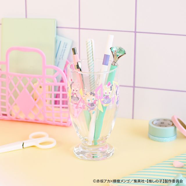 【推しの子】_MAKIコラボ アデリアレトロ台付グラス（B小町）