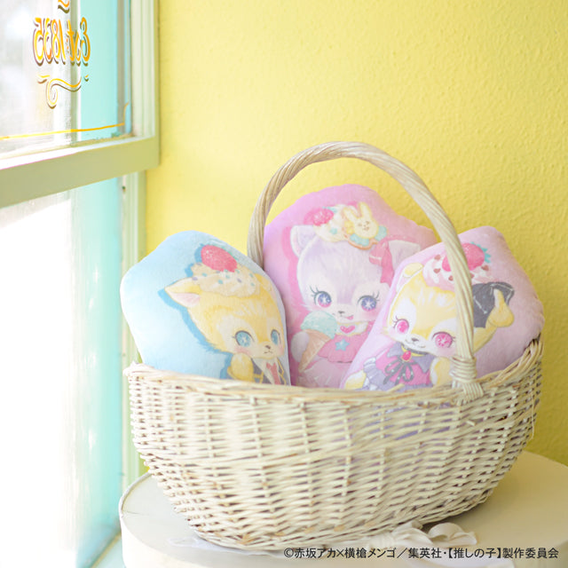 【推しの子】_MAKIコラボ ダイカットクッション（ルビー）