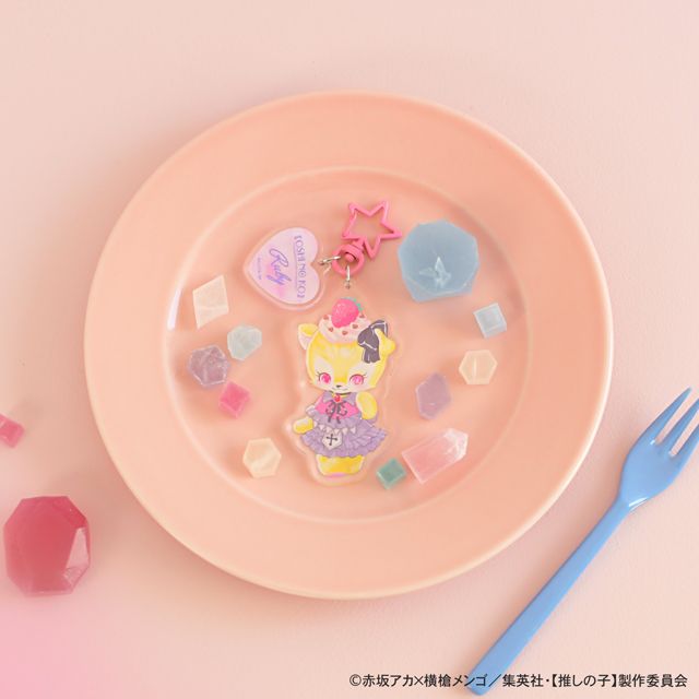 【推しの子】_MAKIコラボ ビッグアクリルキーホルダー（ルビー）