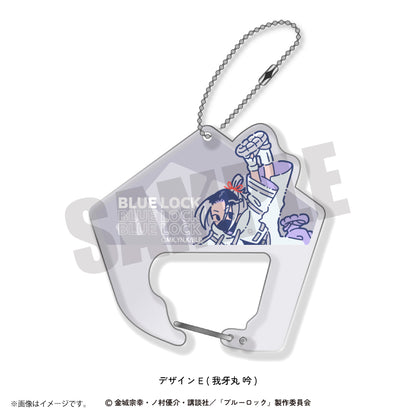 ブルーロック_れとぽぷ 第5弾 アクリルキーホルダー (全10種) E 我牙丸 吟
