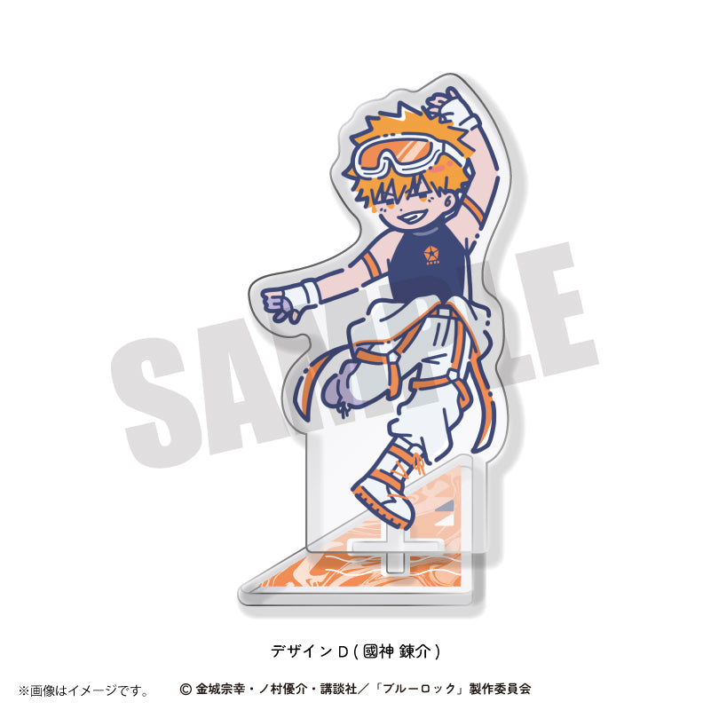 ブルーロック_れとぽぷ 第5弾 アクリルスタンド (全10種) D 國神 錬介