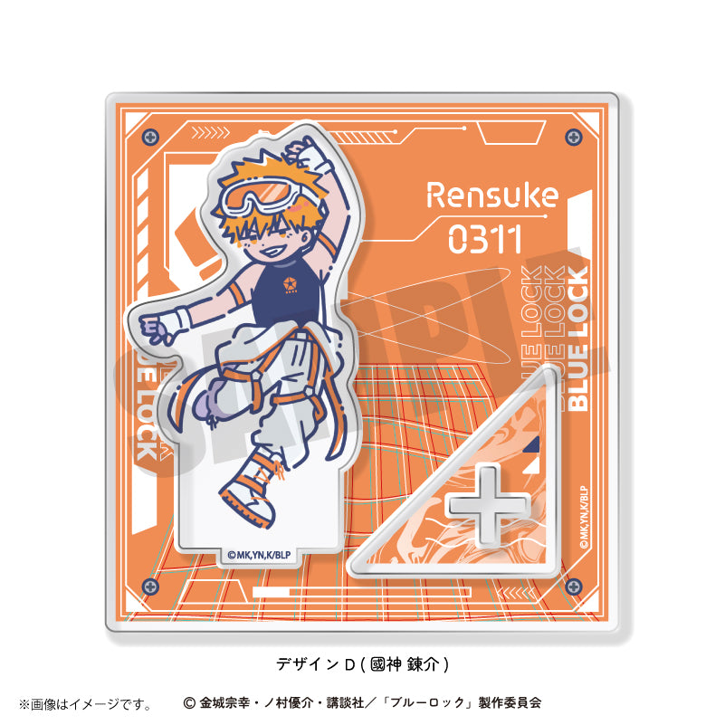 ブルーロック_れとぽぷ 第5弾 アクリルスタンド (全10種) D 國神 錬介