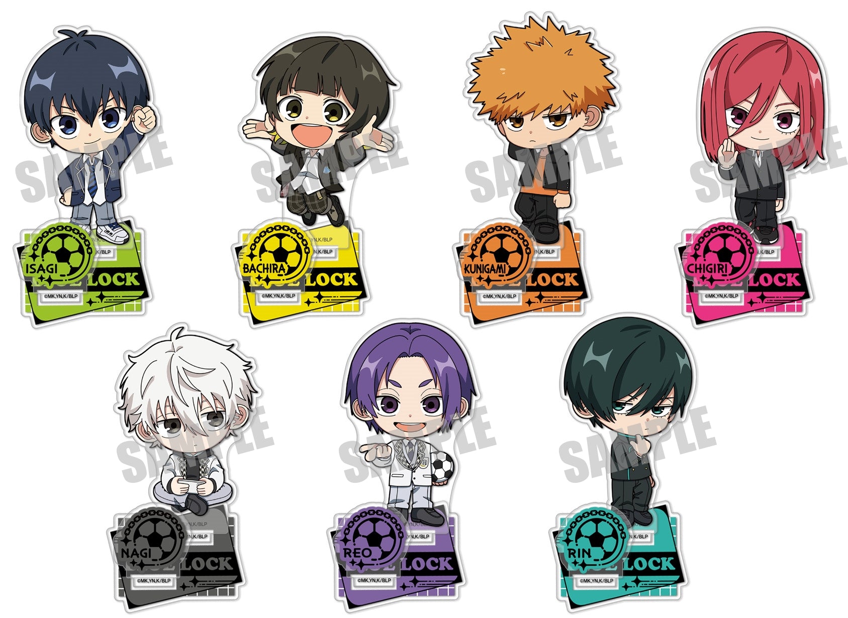 ブルーロック_アクリルスタンド 潔 世一 SCHOOL ver.