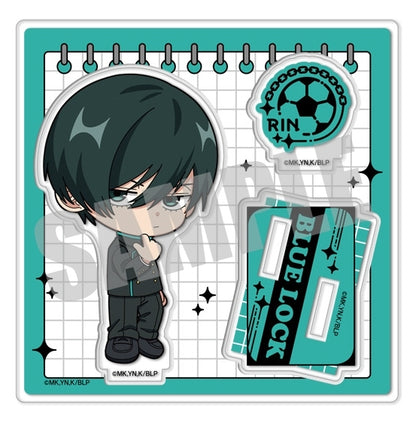 ブルーロック_アクリルスタンド 糸師 凛 SCHOOL ver.