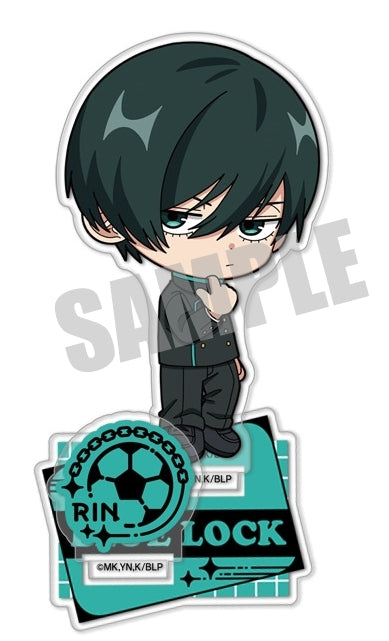 ブルーロック_アクリルスタンド 糸師 凛 SCHOOL ver.