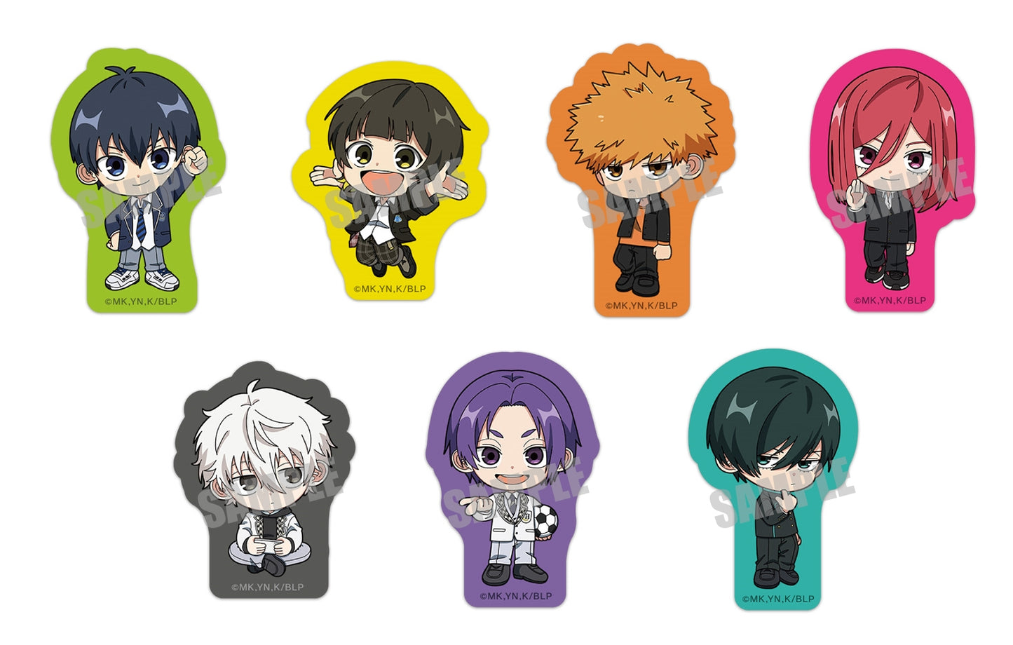 ブルーロック_フレークシール SCHOOL ver.