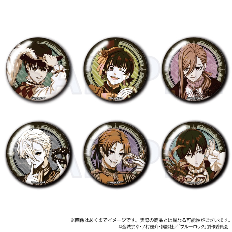 ブルーロック_トレーディングホログラム缶バッジ 仮面舞踏会 ver.　【BOX】