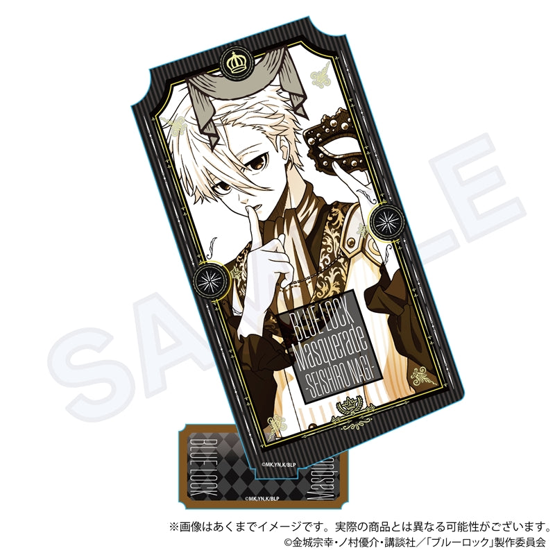 ブルーロック_アクリルカードスタンド　仮面舞踏会 ver.　凪　誠士郎
