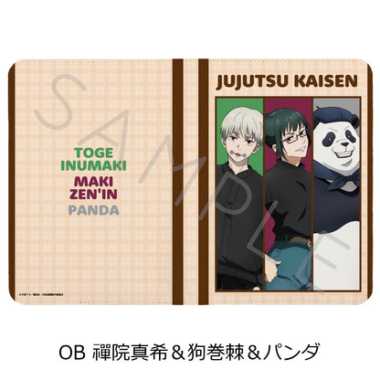 呪術廻戦 2期_第3弾 お薬手帳ケース OB 禪院真希&狗巻棘&パンダ