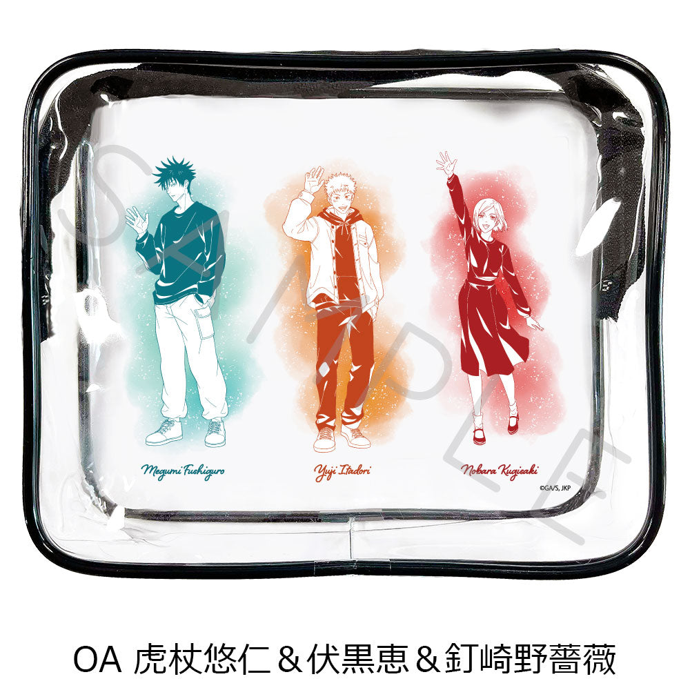 呪術廻戦 2期_第3弾 ビニールポーチ OA 虎杖悠仁&伏黒恵&釘崎野薔薇