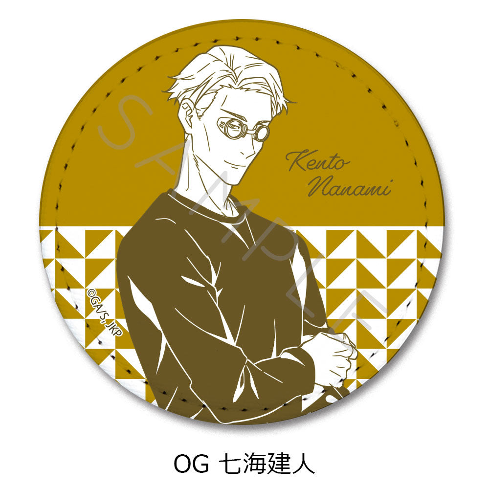 呪術廻戦 2期_第3弾 レザーバッジ(丸形) OG 七海建人