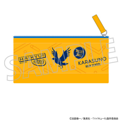 ハイキュー!!_クリアペンケース／烏野高校