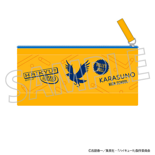 ハイキュー!!_クリアペンケース／烏野高校