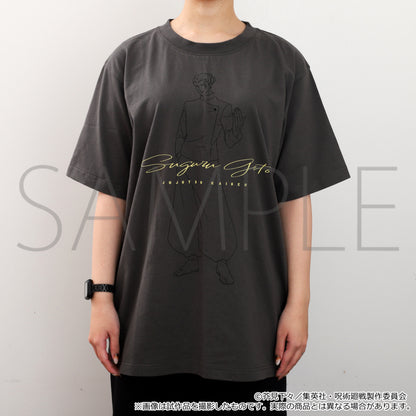 呪術廻戦　第2期_L_ツヤ盛りTシャツ／夏油傑　