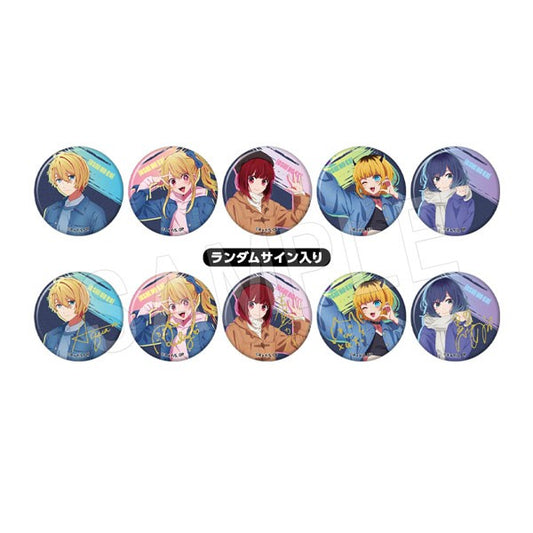 【推しの子】_トレーディングマット缶バッジ デニムスタイルver.(ランダムサイン入り)【BOX/OPPのみ】