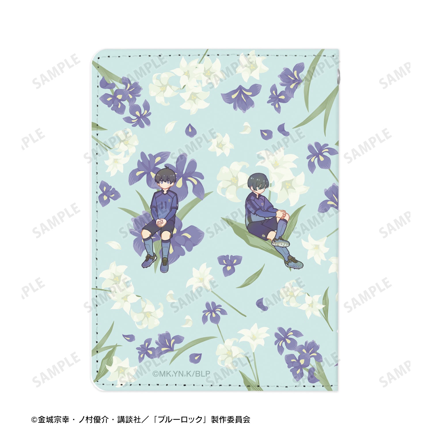 ブルーロック_潔 世一＆凪 誠士郎＆御影 玲王＆糸師 凛 Botania 4ポケットパスケース