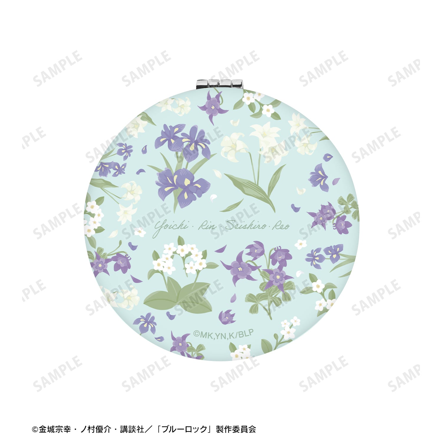 ブルーロック_潔 世一＆凪 誠士郎＆御影 玲王＆糸師 凛 Botania 折りたたみミラー